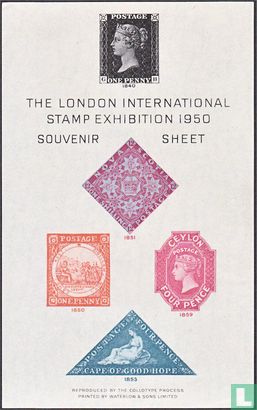 Internationale postzegeltentoonstelling Londen 1950