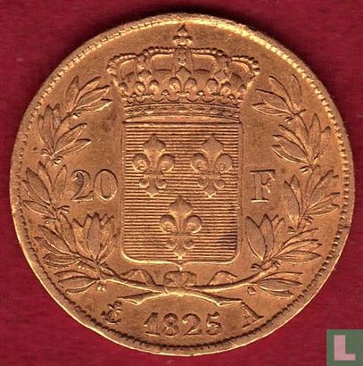 France 20 francs 1825 (A) - Image 1