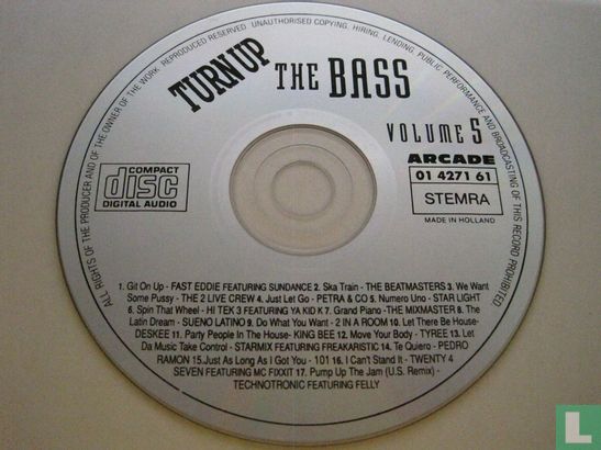 Turn Up the Bass Volume 5 - Image 3