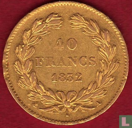 Frankreich 40 Franc 1832 (A) - Bild 1