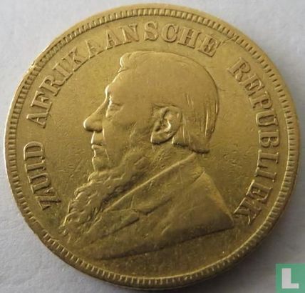 Afrique du Sud 1 pond 1893 - Image 2
