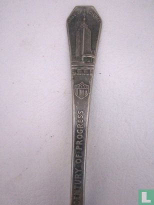USA Chicago Hall of Science Souvenir Spoon - Afbeelding 2
