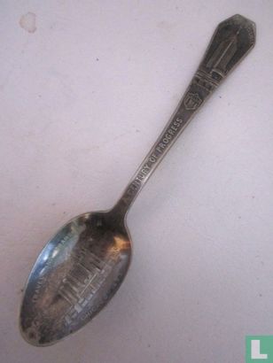 USA Chicago Hall of Science Souvenir Spoon - Image 3