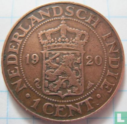 Indes néerlandaises 1 cent 1920 - Image 1