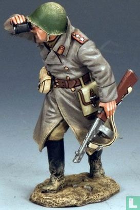 Red Army Officer w/Burp Gun