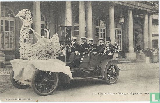 Fête des fleurs - Nancy, 12 Septembre 1909