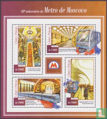 80 years Moscow metro 