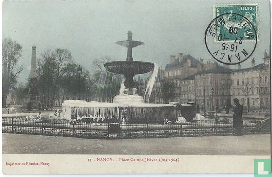 Place Carnot (Hiver 1903 - 1904)