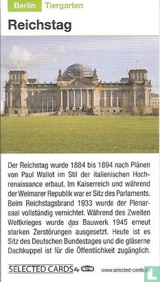 Berlin Tiergarten - Reichstag - Afbeelding 1