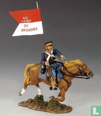 Mounted Dragoon w/ Guidon