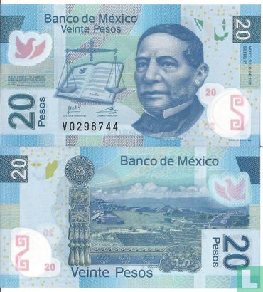 Mexico 20 Pesos 