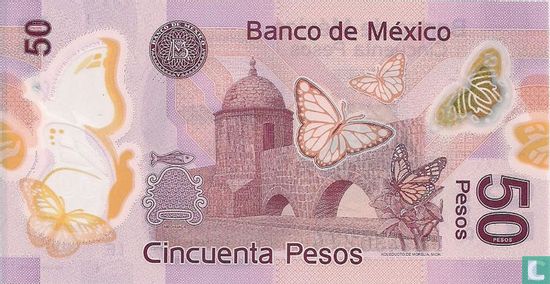 Mexiko 50 Pesos   - Bild 2