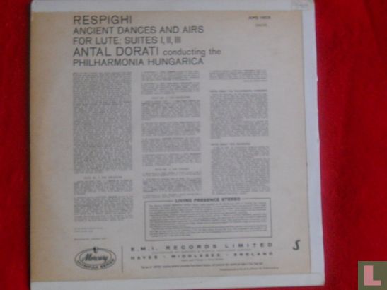 Respighi Ancient Dances and Airs for Lute Suites I, II, III   - Afbeelding 2