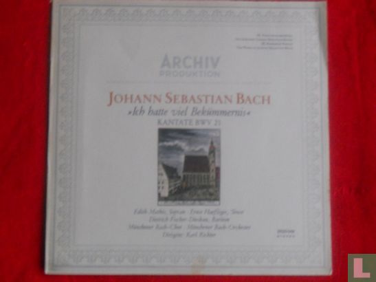 Johann Sebastian Bach >>Ich Hatte Viel Bekümmernis &lt;&lt; - Afbeelding 1