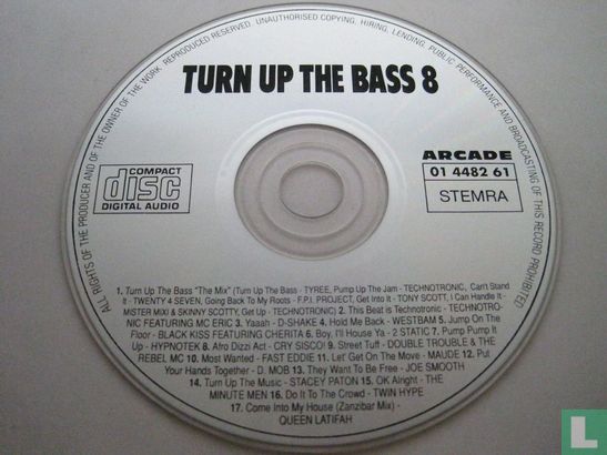 Turn up the Bass Volume 8 - Afbeelding 3
