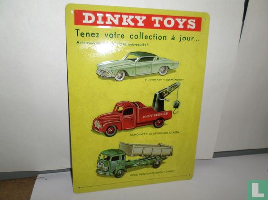 Dinky Toys emaille reklame bord