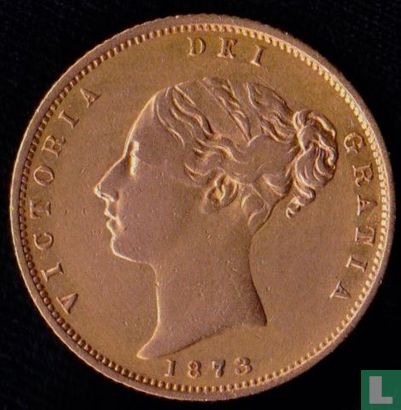 Australien ½ Sovereign 1873 - Bild 1