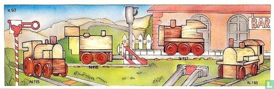 Wooden Steam Locomotive - Image 2