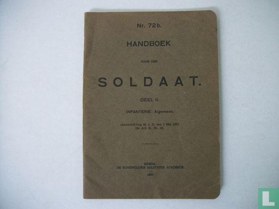 Handboek voor den Soldaat Nr. 72b - Image 1