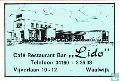 Café Restaurant Bar "Lido"
