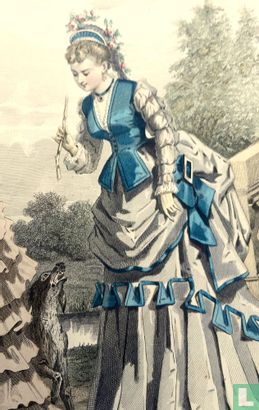 Deux dames et chien (1849-1853) - 1099B - Afbeelding 3