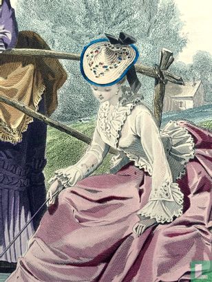  Jeune fille à la pèche et maman (1849-1853) - 1107B - Afbeelding 3