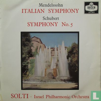 Mendelssohn: Italian Symphony + Schubert: Symphony No. 5 - Image 1