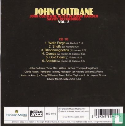 John Coltrane with Wilbur Harden - Savoy Recordings Vol. 2 - Afbeelding 2