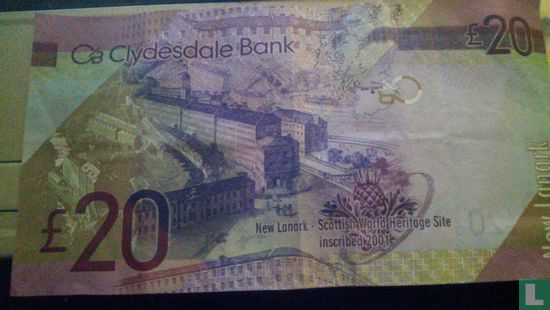 Schottland 20 Pfund Sterling 2009 - Bild 2