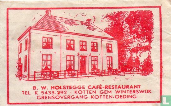 B.W. Holstegge Café Restaurant - Afbeelding 1