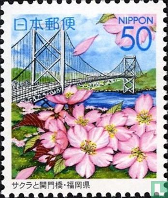 Bloemen en landschappen Kyushu-eiland