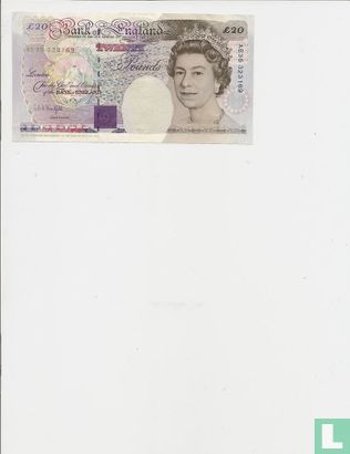 Verenigd Koninkrijk 20 Pounds - Afbeelding 1