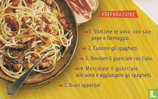 Spaghetti Alla Carbonara - Bild 1