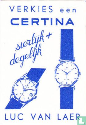 Certina - Luc Van Laer