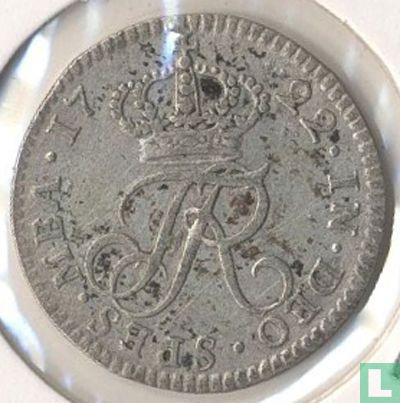 Suède 5 öre S.M. 1722 (LC) - Image 1