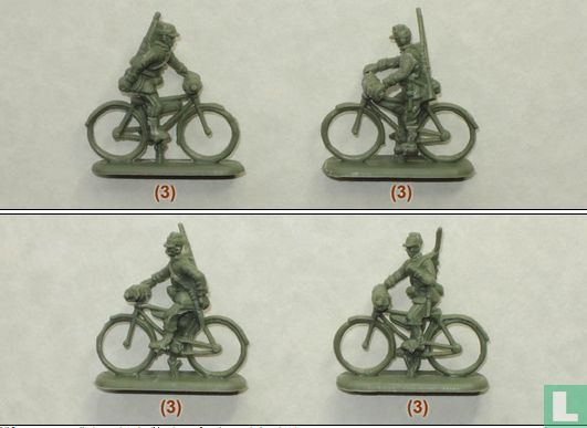 WWI Belgian Carabinier Bicyclists - Afbeelding 3