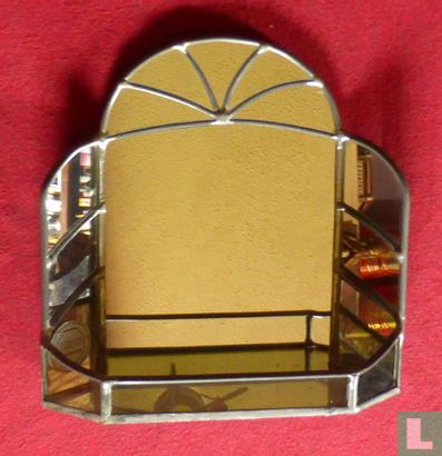 Art-Deco Spiegel  - Glas in Lood  - Image 2