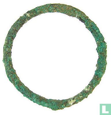 Israëlitische bronzen munt Ring-ingots ca. 750 v.Chr. - Afbeelding 2