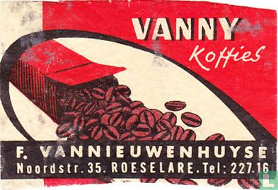 Vanny Koffies - F. Van Nieuwenhuyse