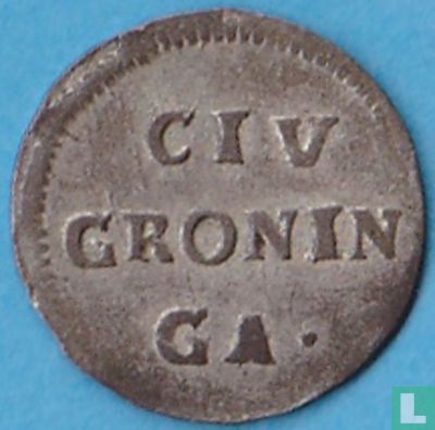 Groningen (ville) 1 stuiver 1690 (argent) "Wapenstuiver" - Image 2