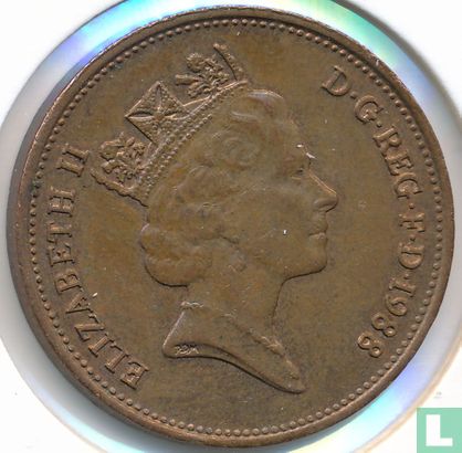 Verenigd Koninkrijk 2 pence 1988 - Afbeelding 1