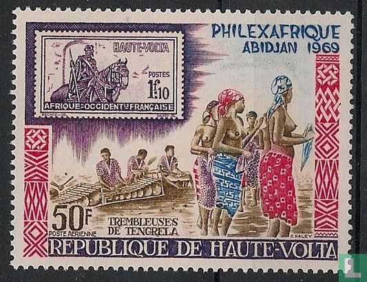 Philexafrique Stamp Exhibition Abidjan 