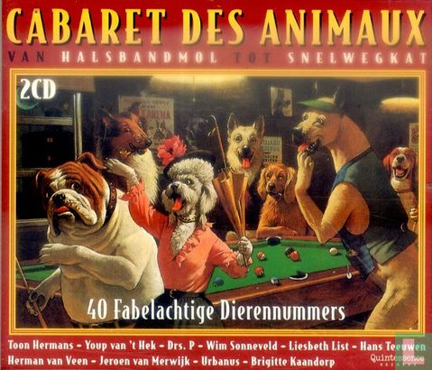 Cabaret des animaux - Van halsbandmol tot snelwegkat - 40 fabelachtige dierennummers - Afbeelding 1