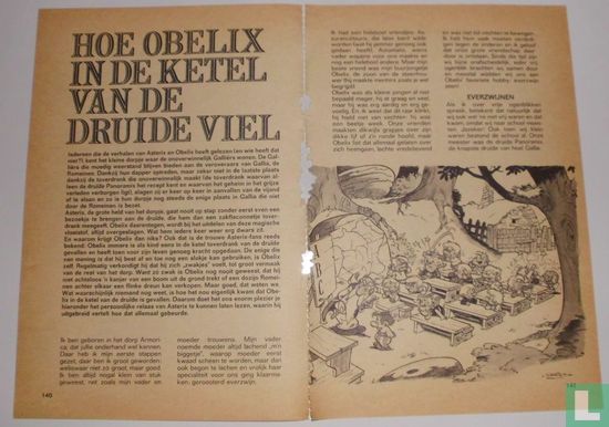 Hoe Obelix in de ketel van de druide viel - Afbeelding 1