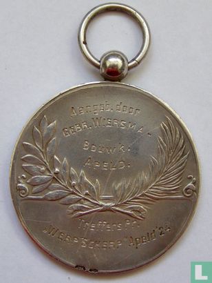Kegel Medaille „Werp Scherp" - Afbeelding 2