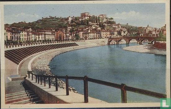 Ponte della Pietra e Castel San Pietro - Bild 1