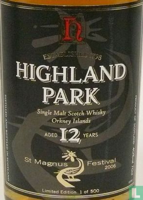 Highland Park 12 y.o. St. Magnus Festival - Image 3