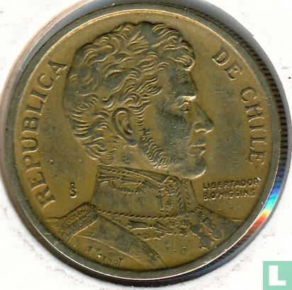 Chili 10 pesos 1993 - Afbeelding 2