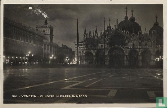 Di Notte in Piazza San Marco - Afbeelding 1