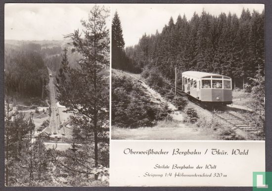 Oberweissbacher Bergbahn - Thüringer Wald , Steilste Bergbahn der Welt